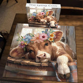 Il puzzle di mucca bugiardo enigma 1000 pezzi